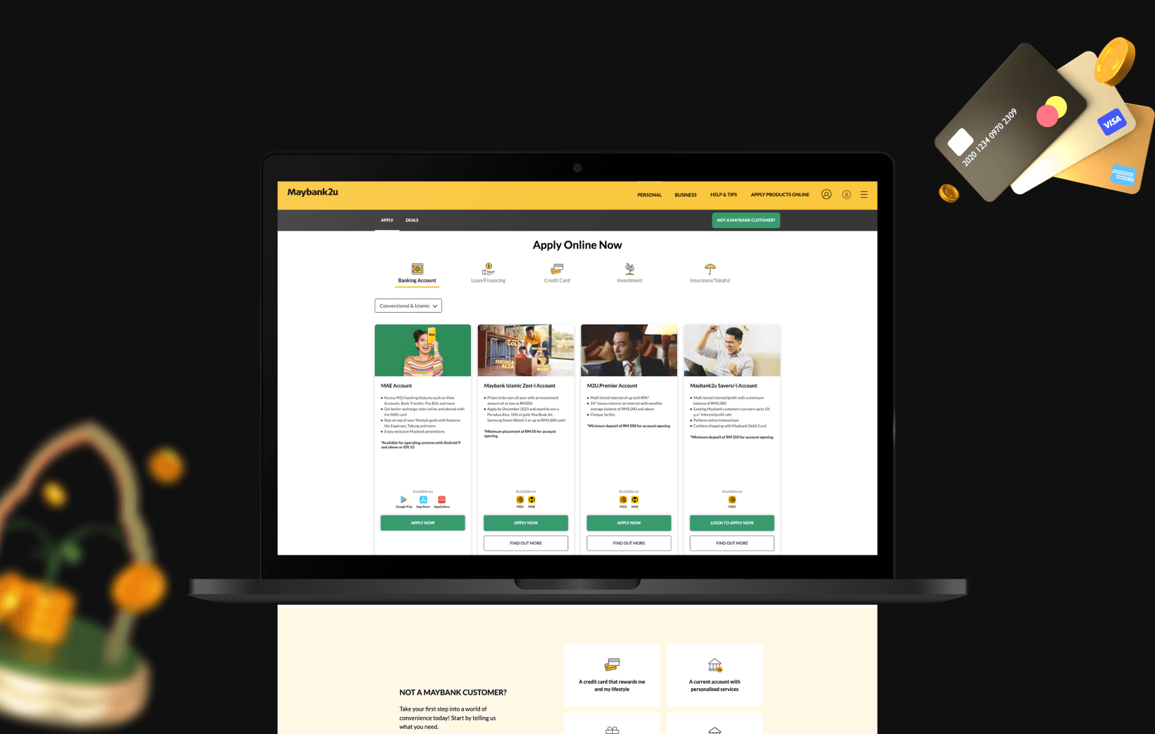 Maybank MY – Apply Product Online